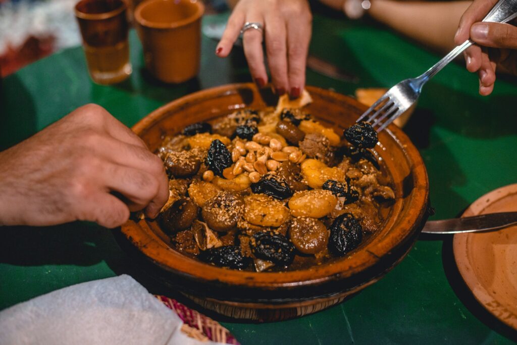 Tagine, a delicious Moroccan dish